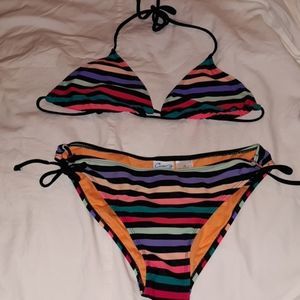 California Waves String Triangle Bikini Medium